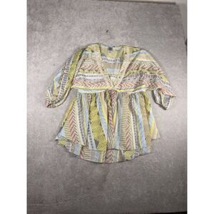 ivy jane v neck flowy blouse boho